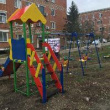 Оборудована детская площадка в центре Брюховецкой 